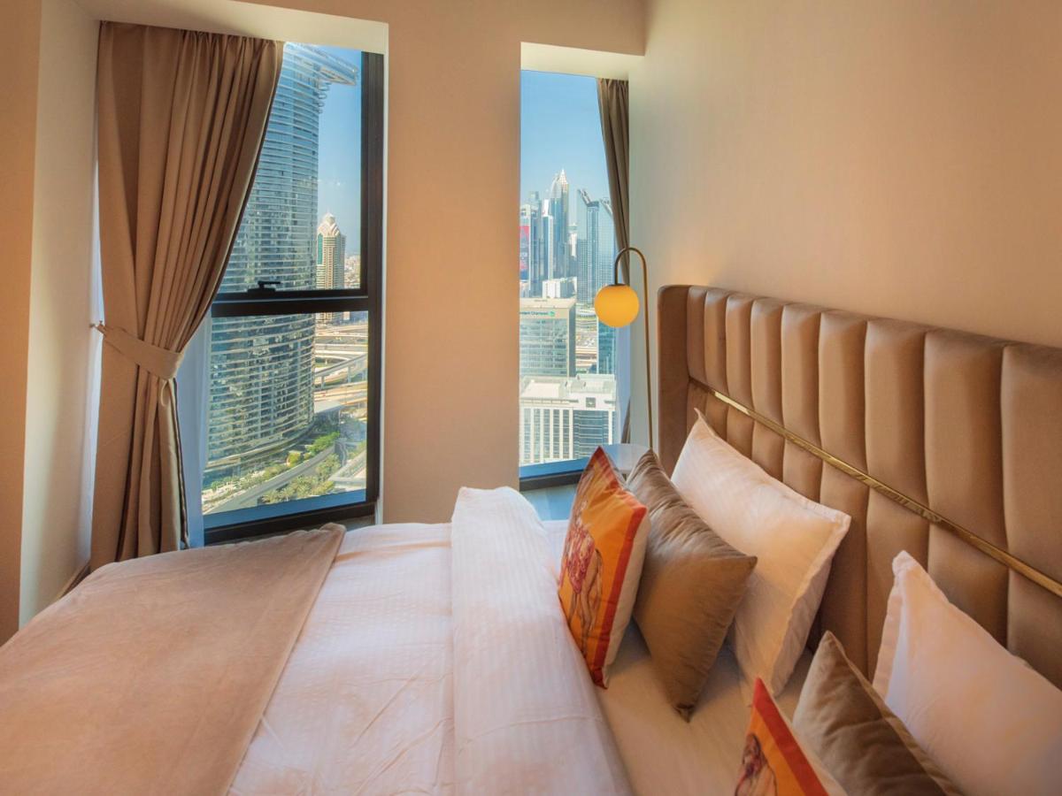 First Class 3Br With Full Dubai Skyline & Sea View 아파트 외부 사진